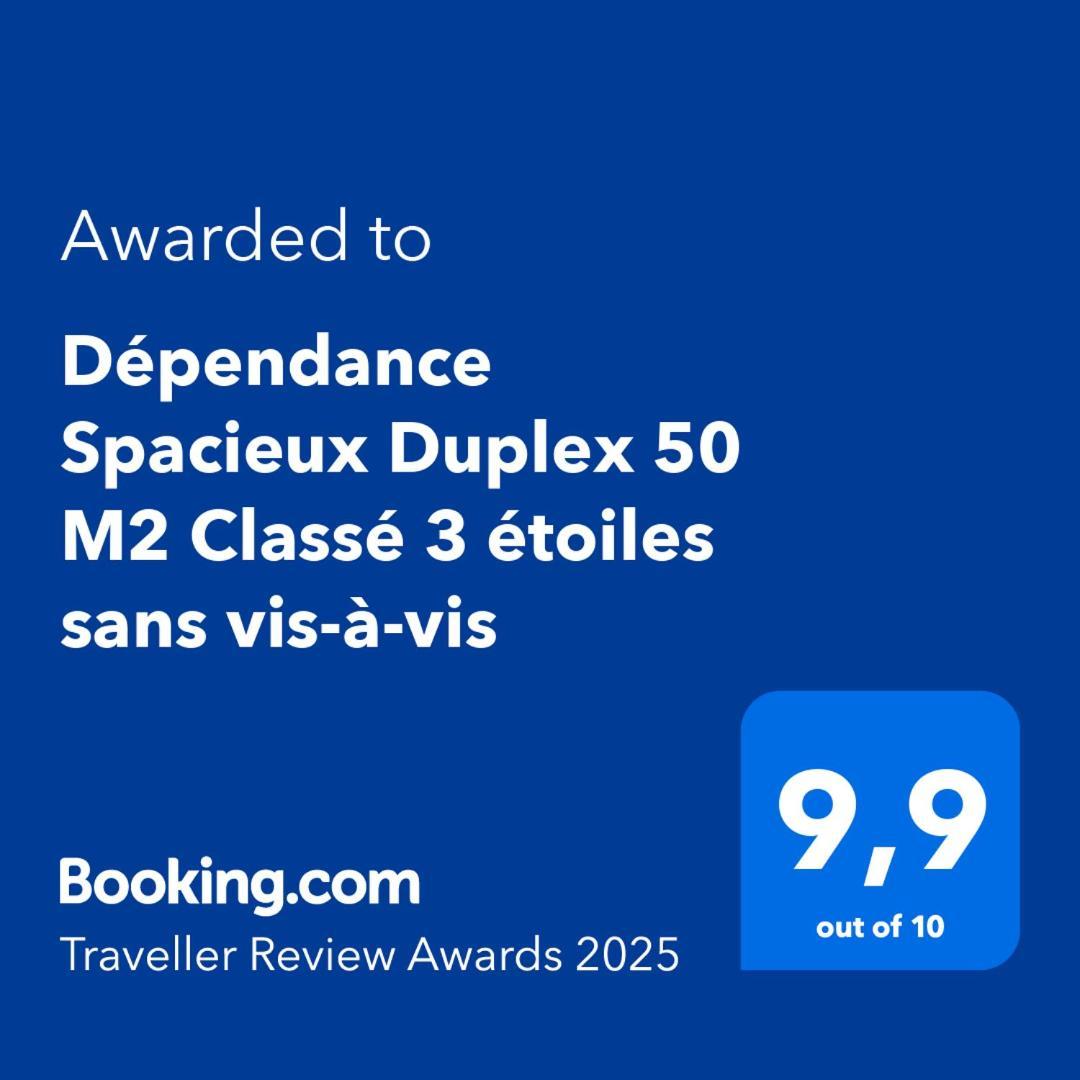 Spacieuse Dependance Duplex 50 M2 Classe 3 Etoiles Sans Vis-A-Vis Gréoux-les-Bains Exterior photo